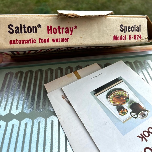 Vintage Salton Hotray Hot Tray Food Warmer Mid Century Modern - Picture 8 of 13